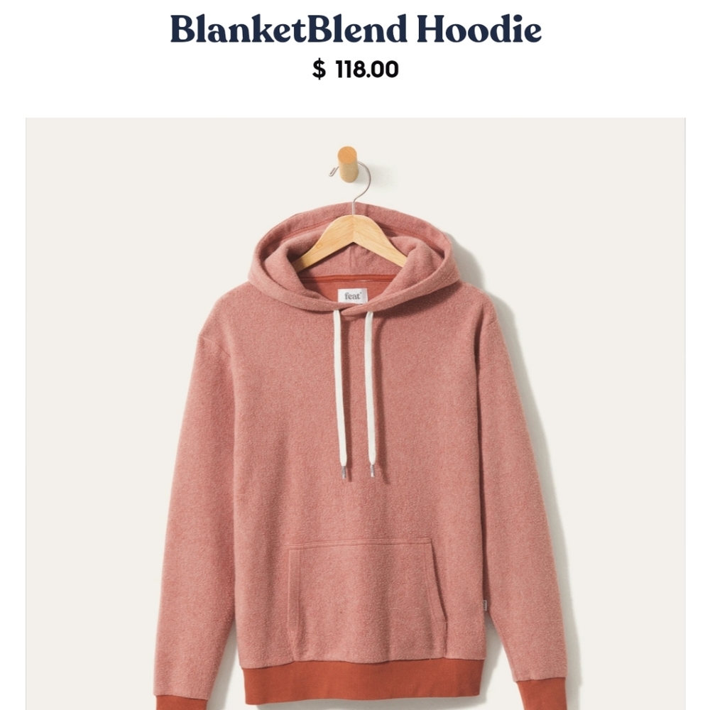 Feat Hoodie Cayenne